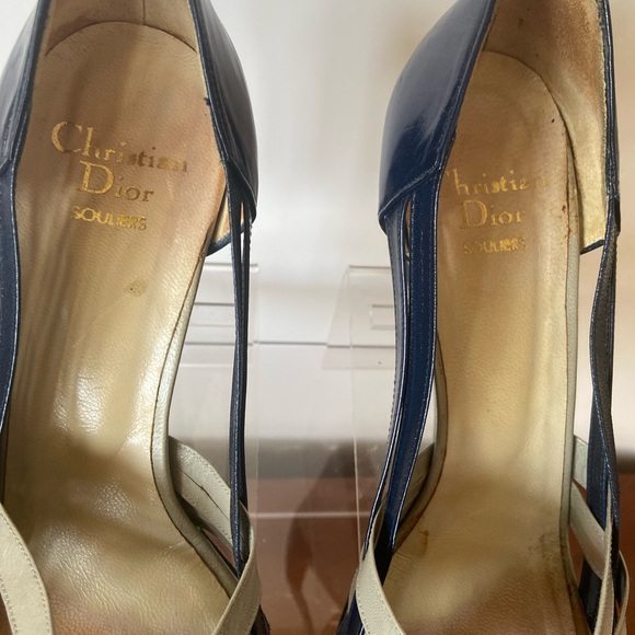 Vintage Christian Dior wedge sandals - Picture 2 of 9